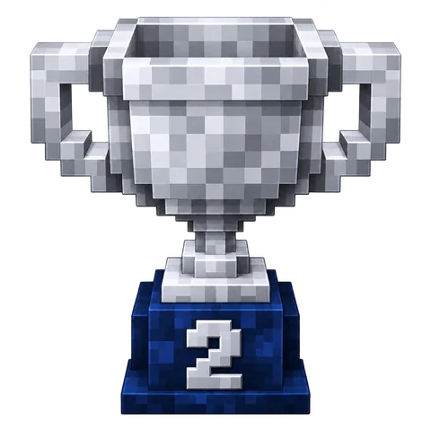 Silver trophy